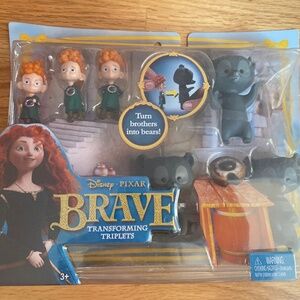Disney Pixar Brave Transforming Triplets Playset
